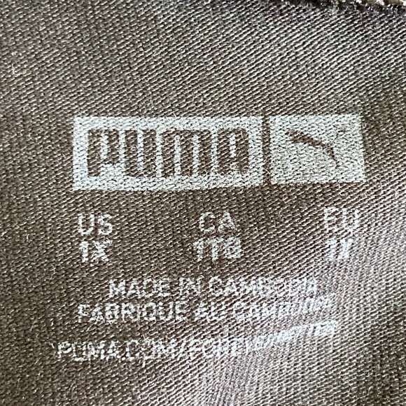 PUMA T7 MR LEGGING 1X Tight Fit Womens Track Pants Black White - Picture 6 of 8